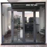Lắp đặt Cửa nhôm tại Bắc Giang lh 0964767983